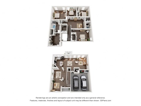 a floor plan of a 2100 sq ft apartment